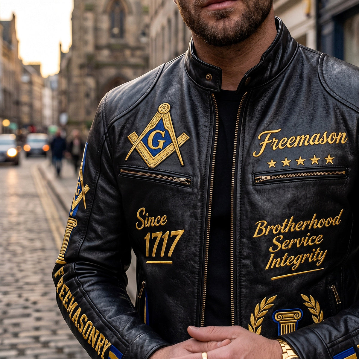 LEATHER JACKET TULT NTH FREE 2409267