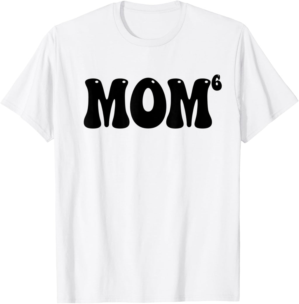 Mom6 Mom of 6 Mother of Six Kids Mama Gifts Mothers Day