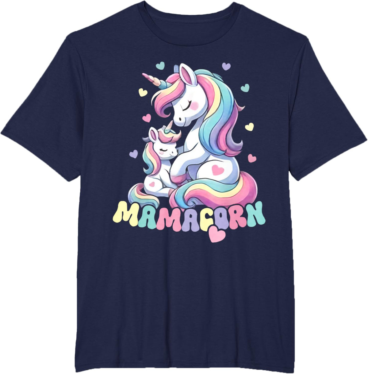 Funny Mamacorn Costume Mothers Day Unicorn Mom Women Mother