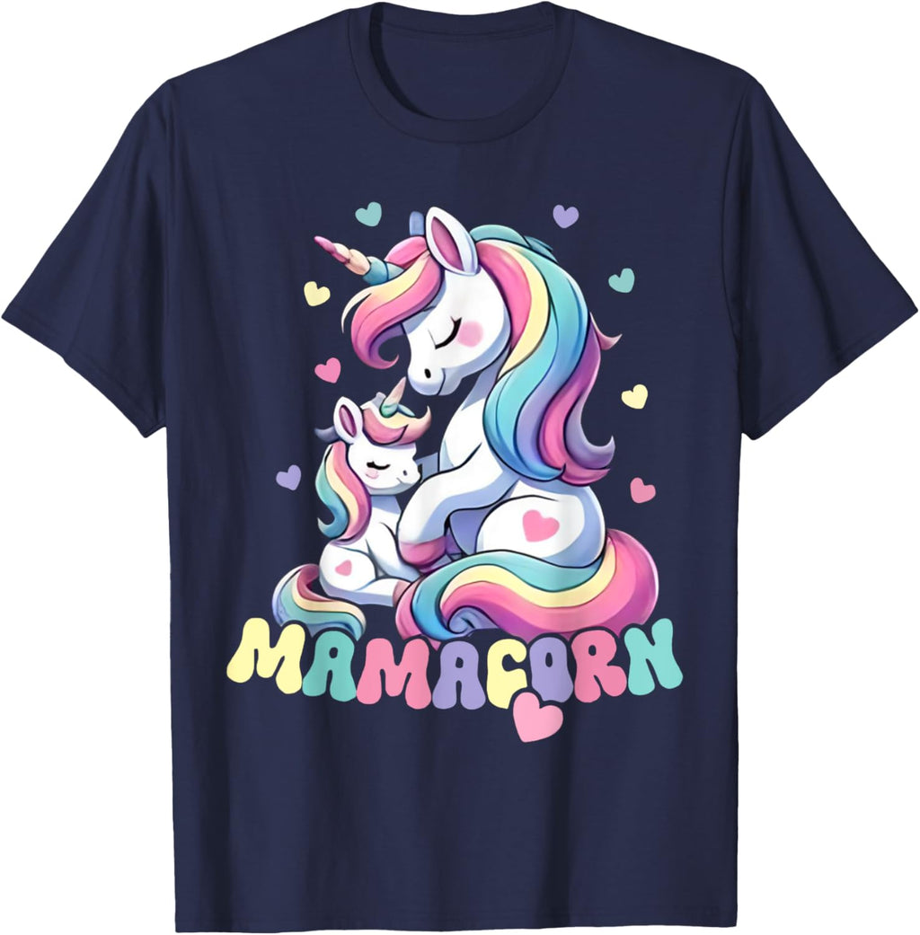 Funny Mamacorn Costume Mothers Day Unicorn Mom Women Mother